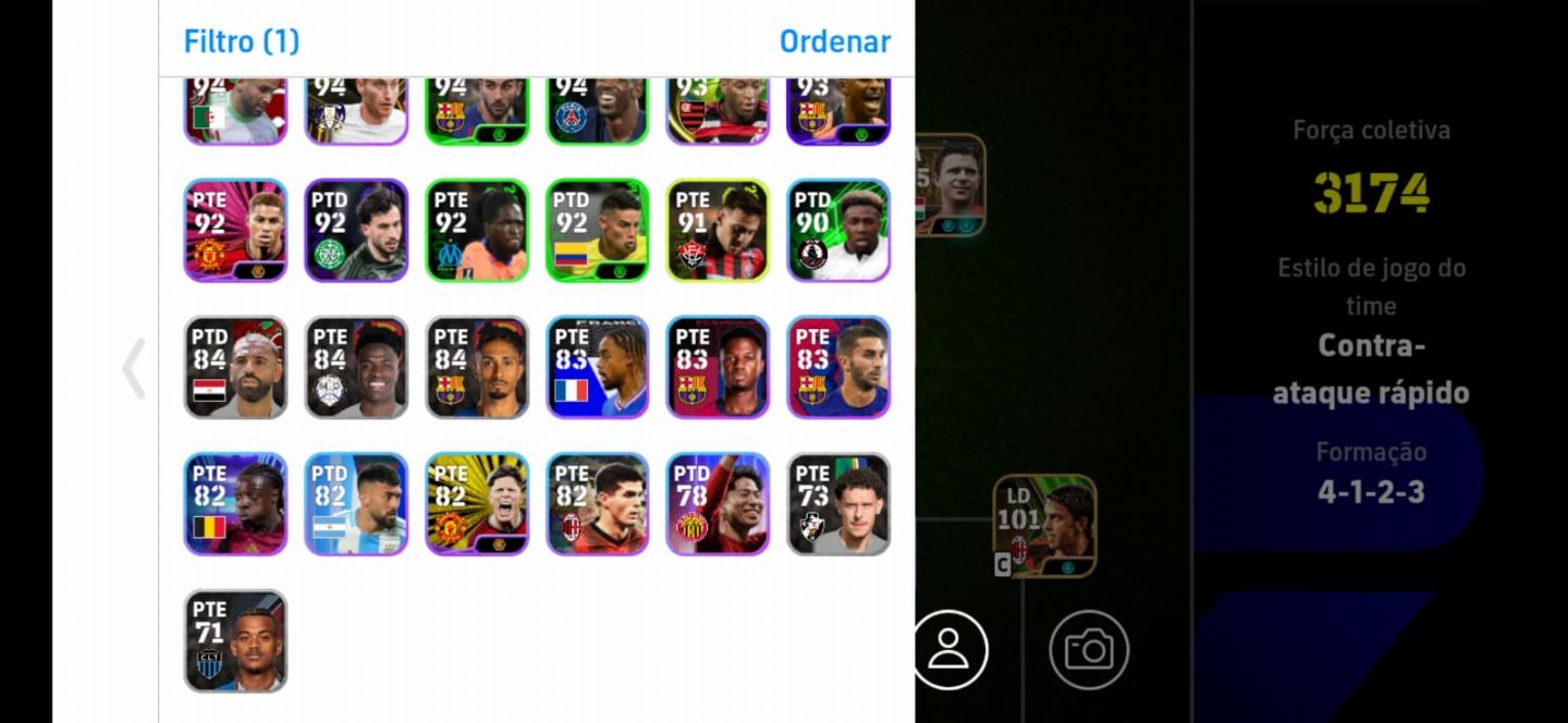 CONTA DE EFOOTBALL A VENDA