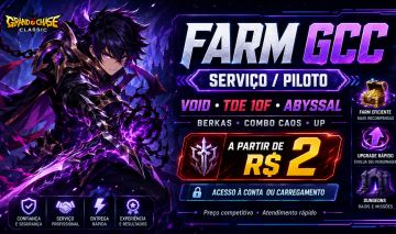 FARM GCC | VOID, TDE 10F, ABYSSAL, BERKAS, COMBO CAOS E UP