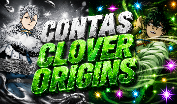 [CLOVER ORIGINS] LEIA A DESCRIÇÃO | CONTAS COM GRIMÓRIOS MÍTICOS E LENDÁRIOS