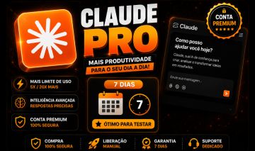 CLAUDE AI PRO/CODE | 7 DIAS | SUPORTE RÁPIDO