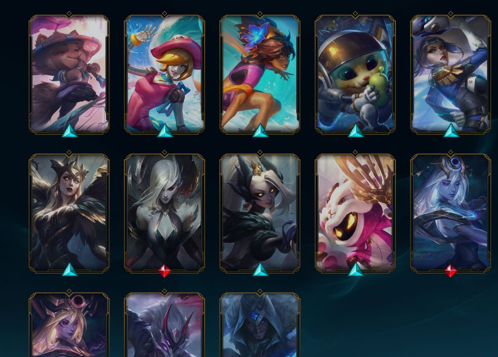 CONTA LEAGUE OF LEGENDS COM 300+ SKINS