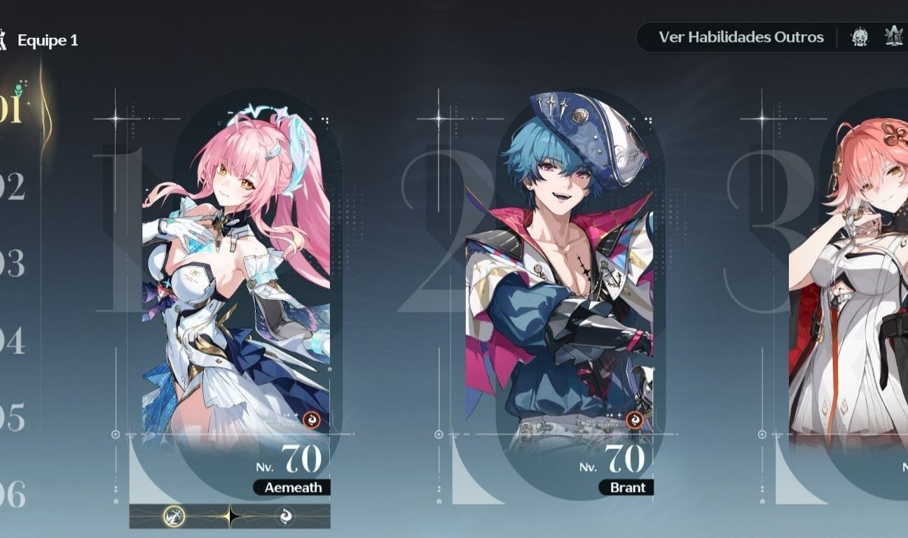 Wuthering Waves UL48-49 Time Fusion Aemeath +Brant+ Changli [ENTREGA AUTOMATICA]
