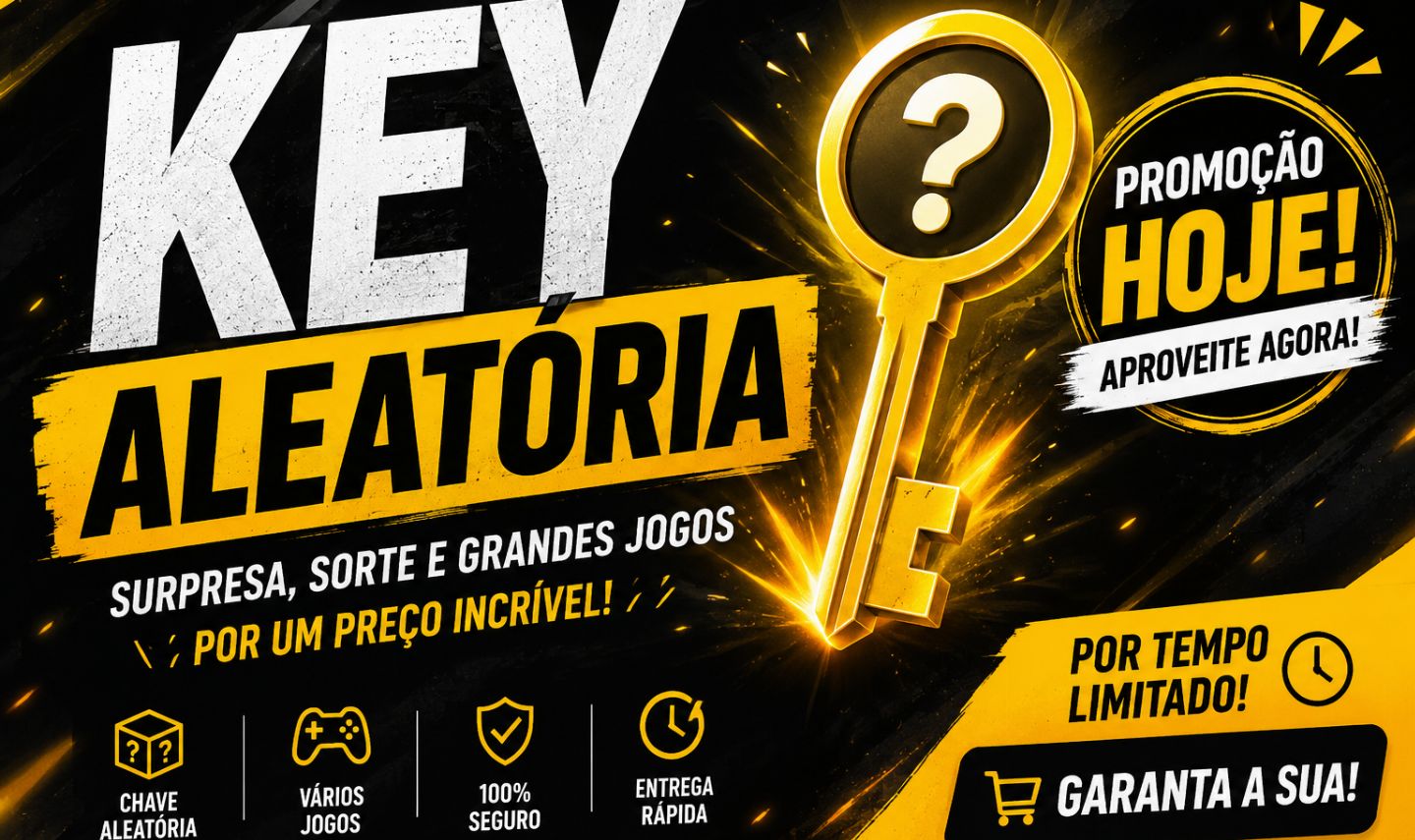 2 KEY ALEATÓRIA PREMIUM PODE VIR JOGO FAMOSO!