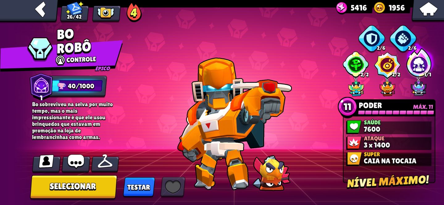 Conta de Brawl stars com ótimo preço!!