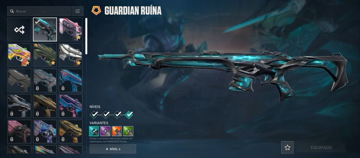 Conta Valorant com skins RARAS - Sem RANK