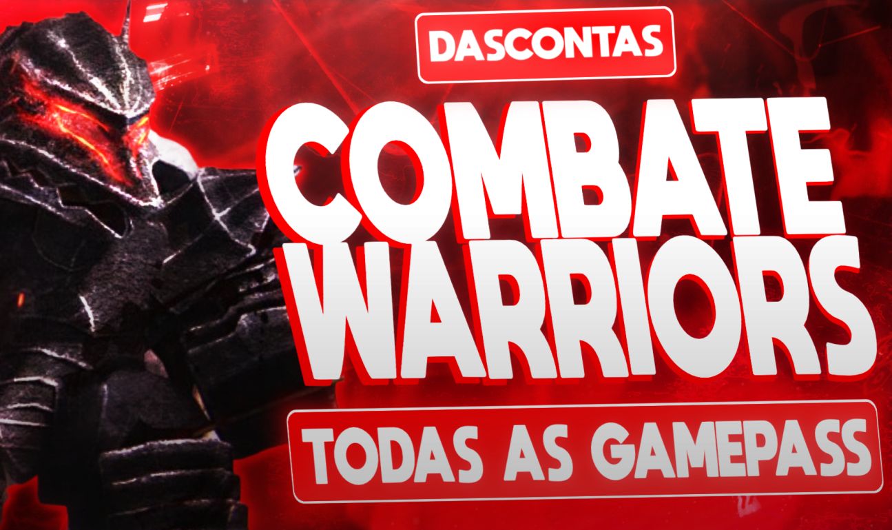 COMBATE WARRIORS/GUERREIROS DE COMBATE/TODAS AS GAMEPASS DO JOGO/ROBLOX 50% OFF