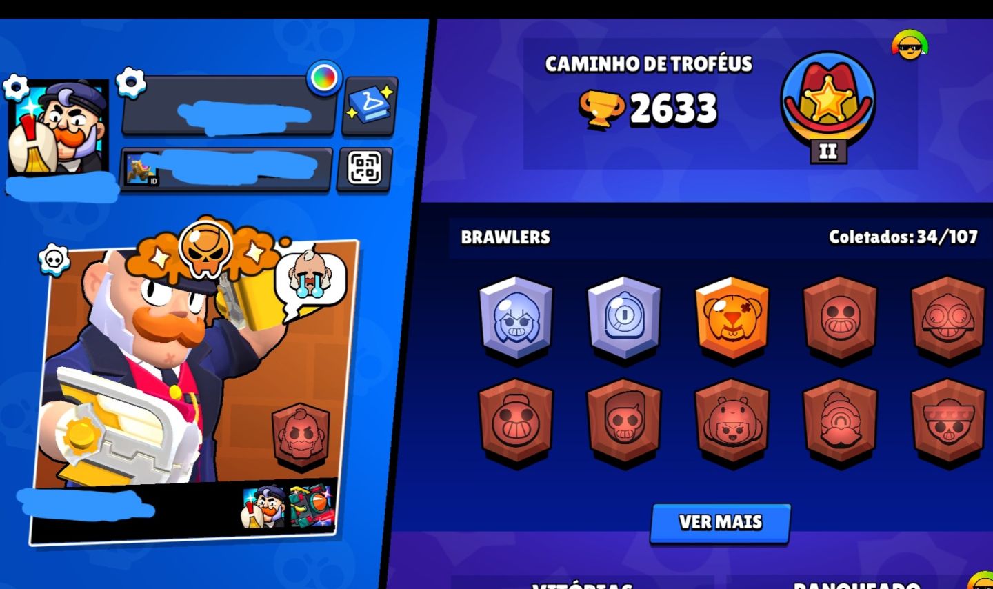 Upo conta brawl stars sai de noob para pro