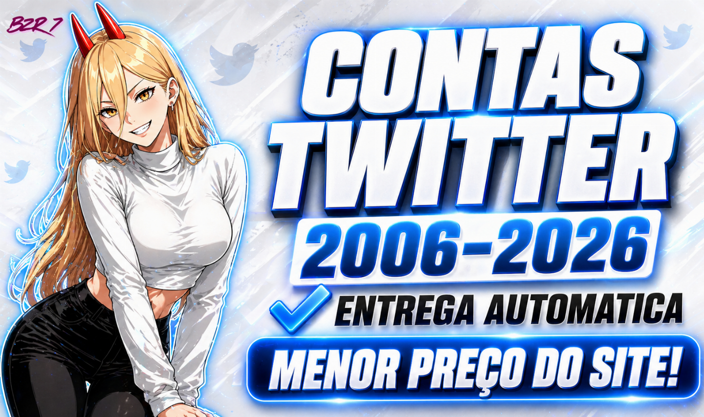 [ MENOR PREÇO DO SITE! ] CONTAS TWITTER /X ANTIGAS E NOVAS (ENTREGA AUTOMÁTICA)