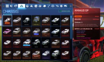 ROCKET LEAGUE | LVL 501 | 180+ RODAS | 46 CHASSIS | FENNEC+ ITENS PINTADOS