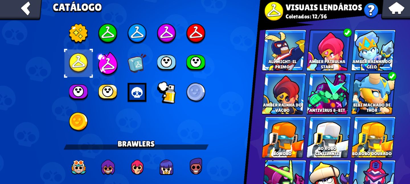 Brawl Stars | 38K Troféus | Conta 2019 | Skins Raras, Míticas e Lendárias