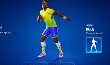 EMOTE BAILA VINI JR vivo x fortnite