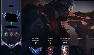 Conta Lol /Full Acesso / Diamante 4 (SKIN PRESTÍGIO TALON / GACHA MÍTICO DARIUS)