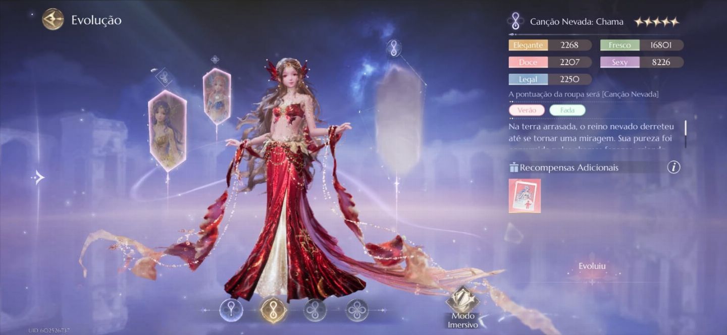Conta Endgame - Infinity Nikki 16 sets completos + Looks Milagrosos + 4 inc.