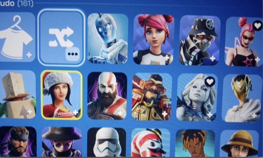 Conta do fortnite com skins raras