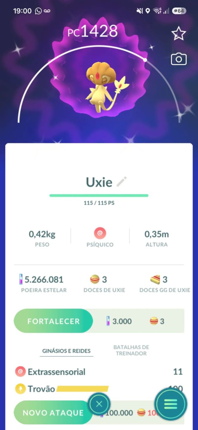 Contas pokémon GO Lv44+ | 600K+ Stardust | 100IV | 4+ Shiny | Entrega automática