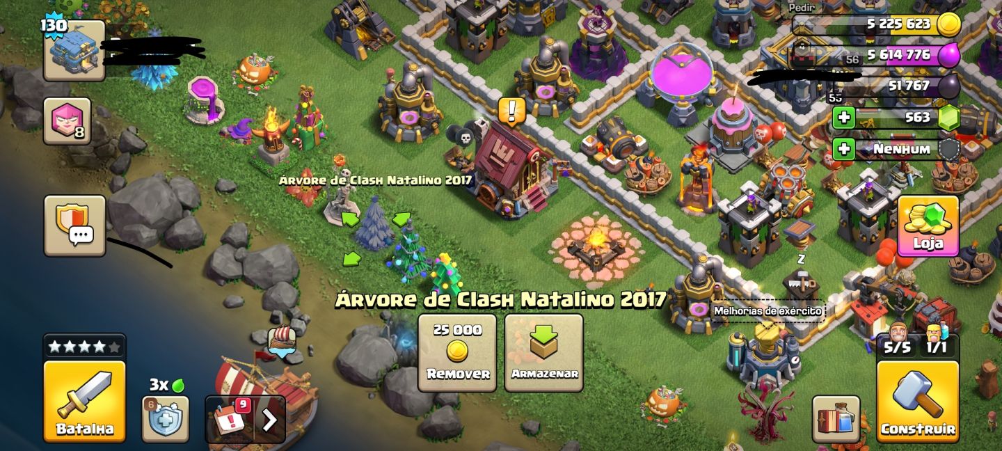 Conta Clash of clans Vila recém CV 12 - Full CV 11