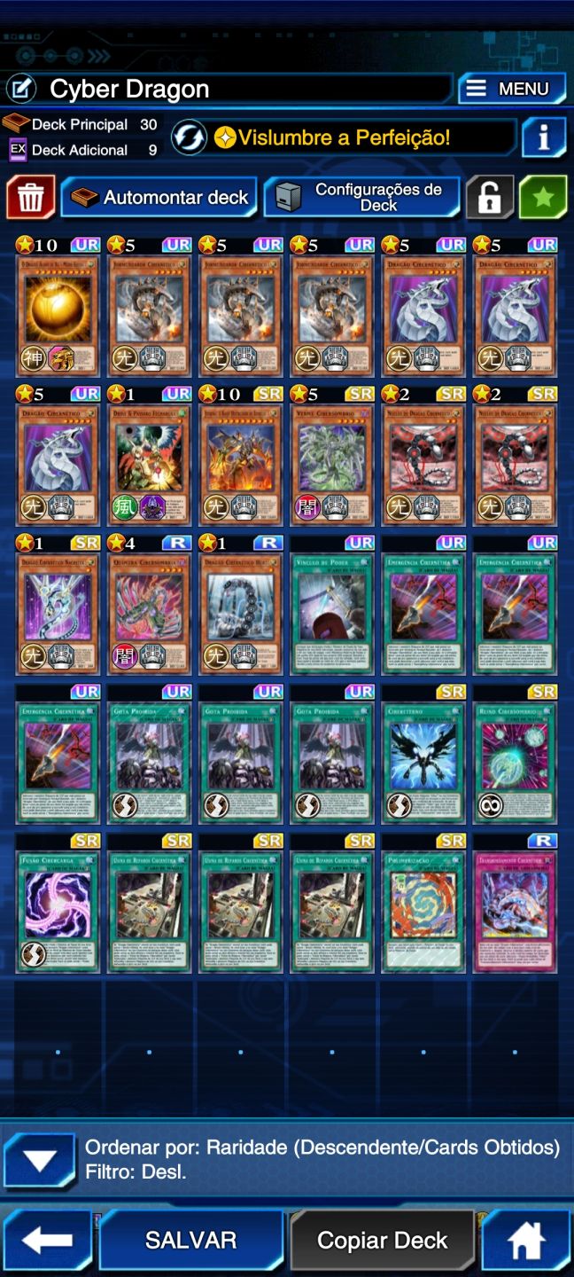 Conta duel links inicial top com decks meta nova box zerada 3 X de cada