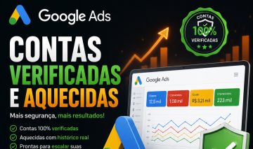 CONTA GOOGLE ADS AQUECIDA VERIFICADA COM GASTOS