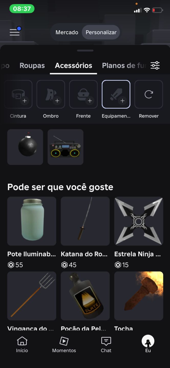 Conta roblox
