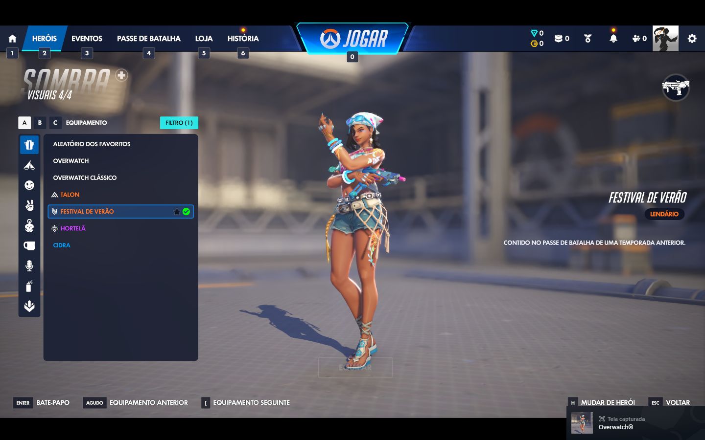Conta overwatch gold 4