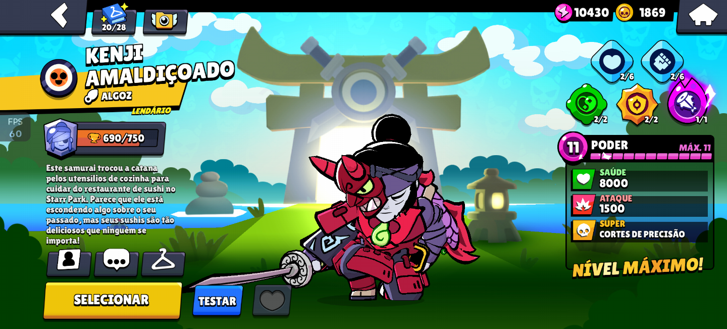 Conta Brawl Stars - 16K Troféus