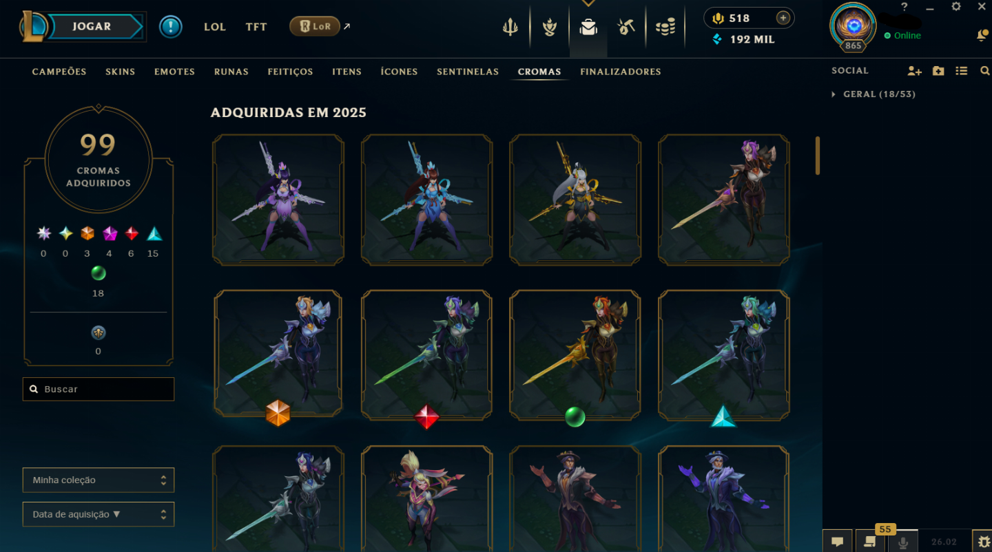 CONTA RIOT EX DESAFIANTE/IMORTAL NO VALORANT