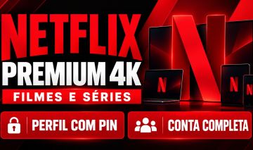 NETFLIX 4K PREMIUM | 30 DIAS | PERFIL COM PIN + ENTREGA AUTOMÁTICA