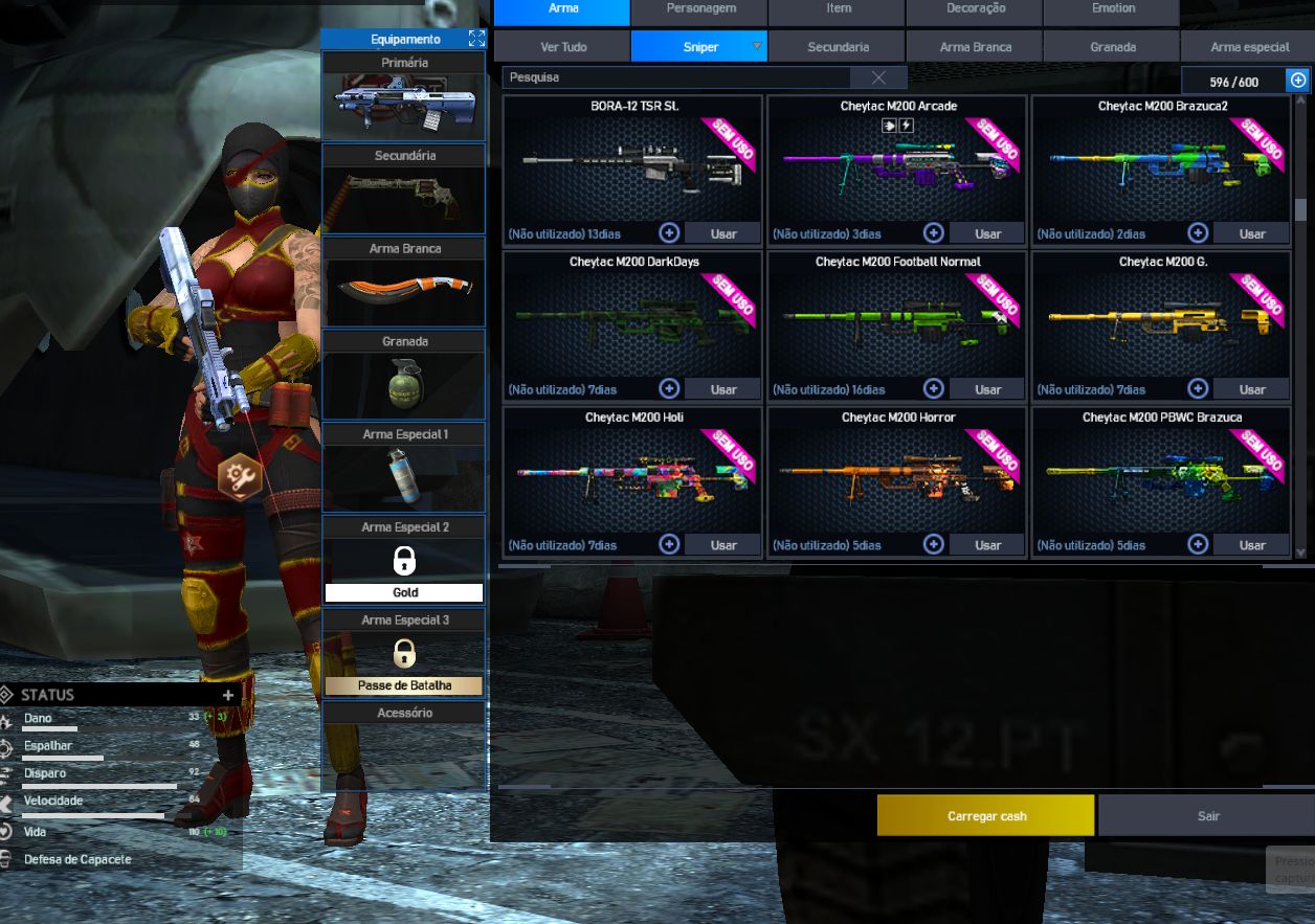 Conta de Point Blank General duas estrelas