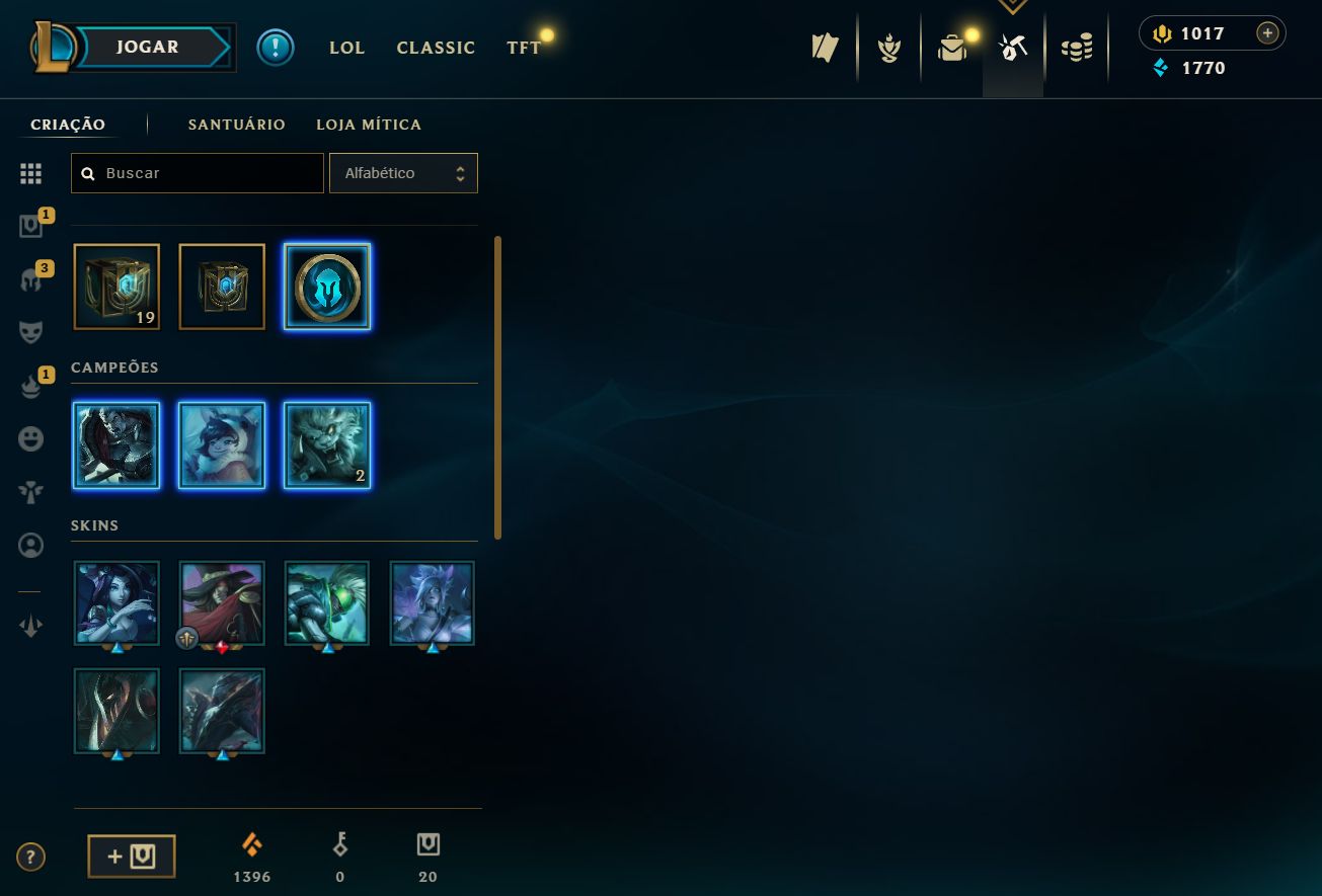 [ACESSO IMEDIATO] Ranked Open 121 Skins 125 Campeões 1K DE RP