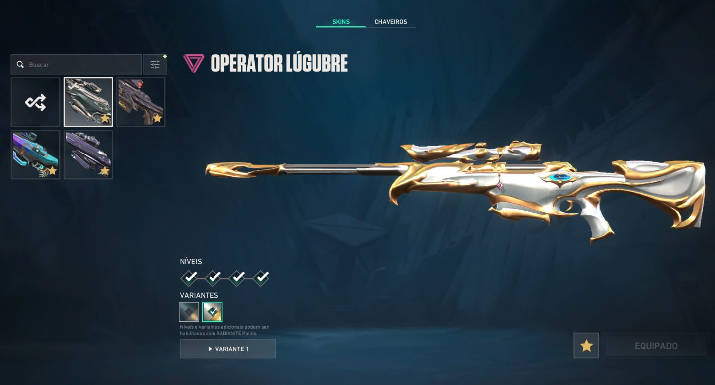 Conta de Valorant com Champions 2021 e 15 Facas