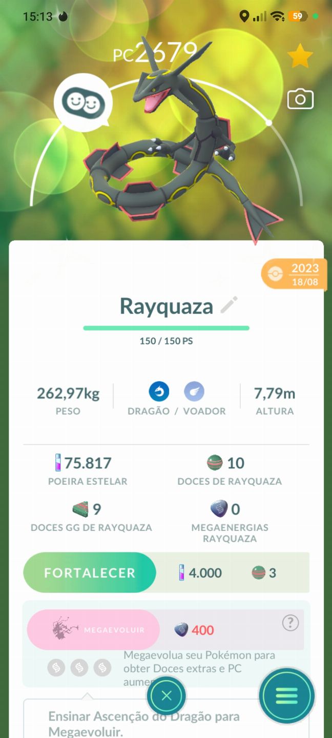 CONTA TOP Pokémon GO | DARKRAI SHINY | TAPU Koko | RAYQUAZA | LEVEL 39