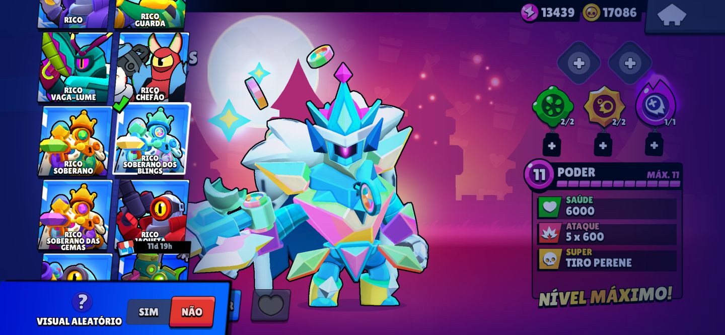 Conta Brawl Star FullGemada!!!