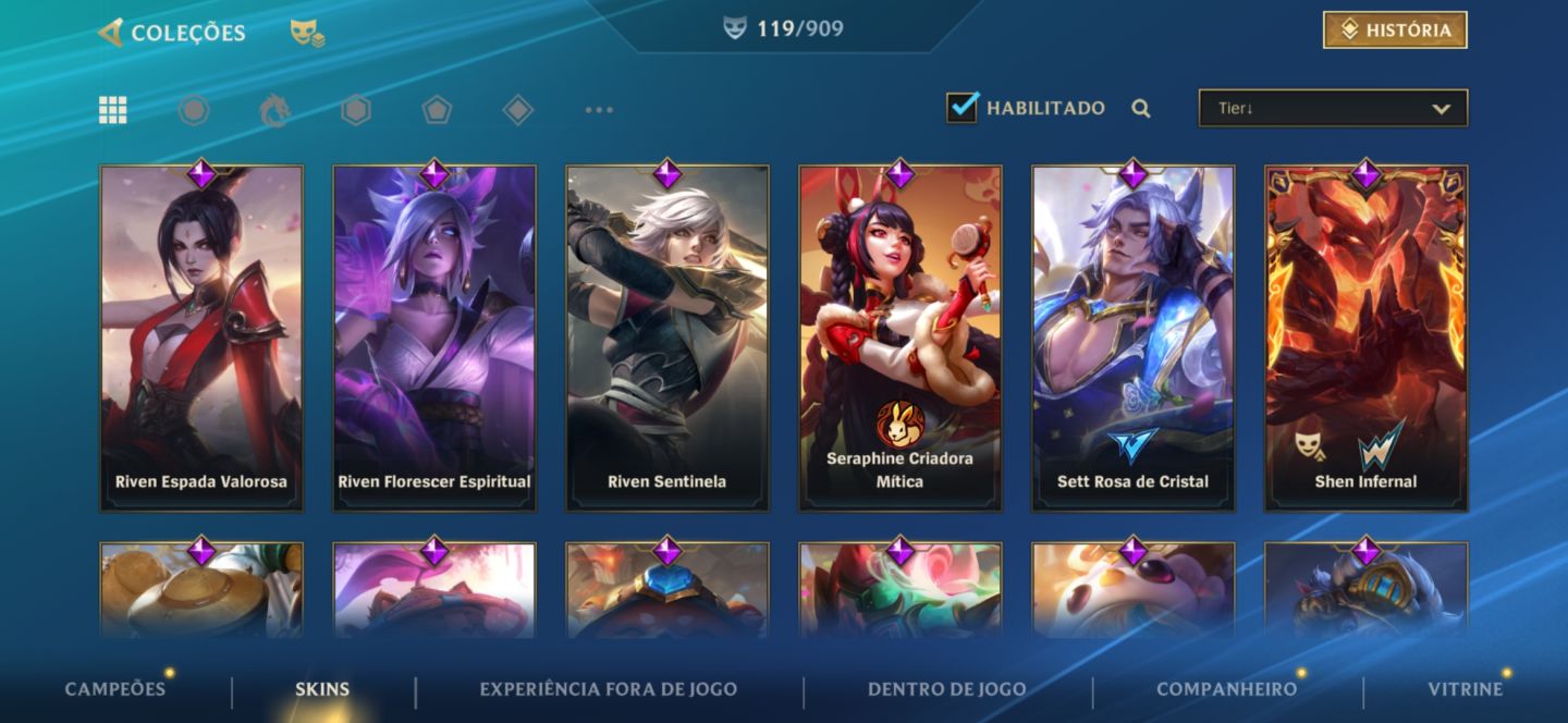 CONTA EX CHALLENGER WILD RIFT