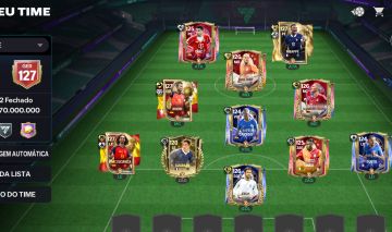 Conta de fc mobile com ger 127 podendo chegar até 129 conta competitiva