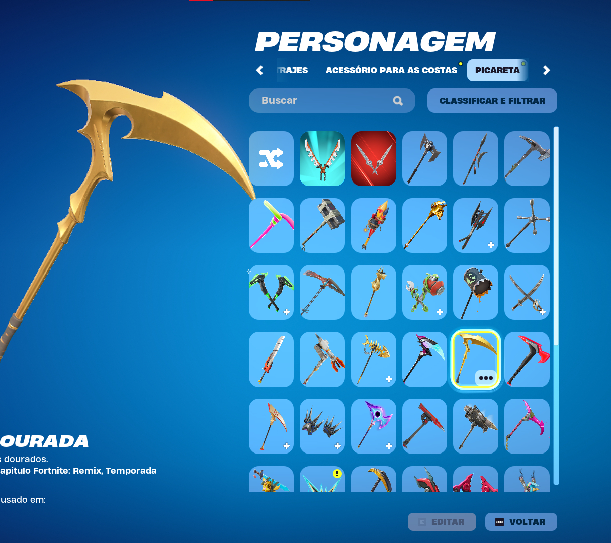 Conta og passe s3, pack da twitch, 61 skins e passe autal