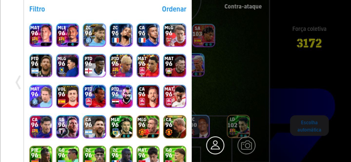 Conta Efootball mobile 1172