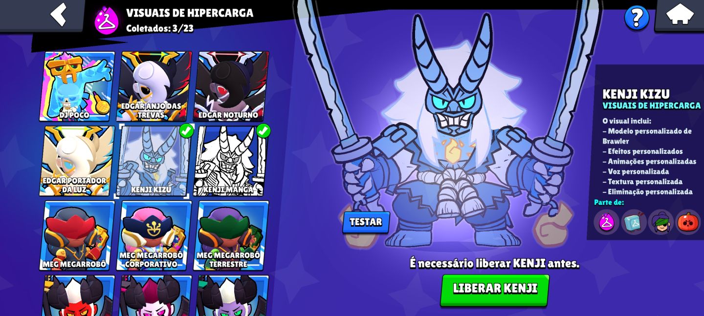 BRAWL STARS: CONTA TOP PRONTA PARA JOGAR