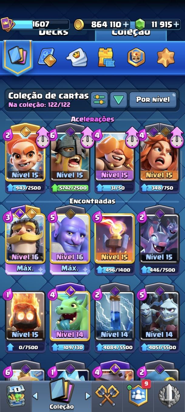 CONTA CLASH ROYALE À VENDA - 9 ANOS DE CONTA!