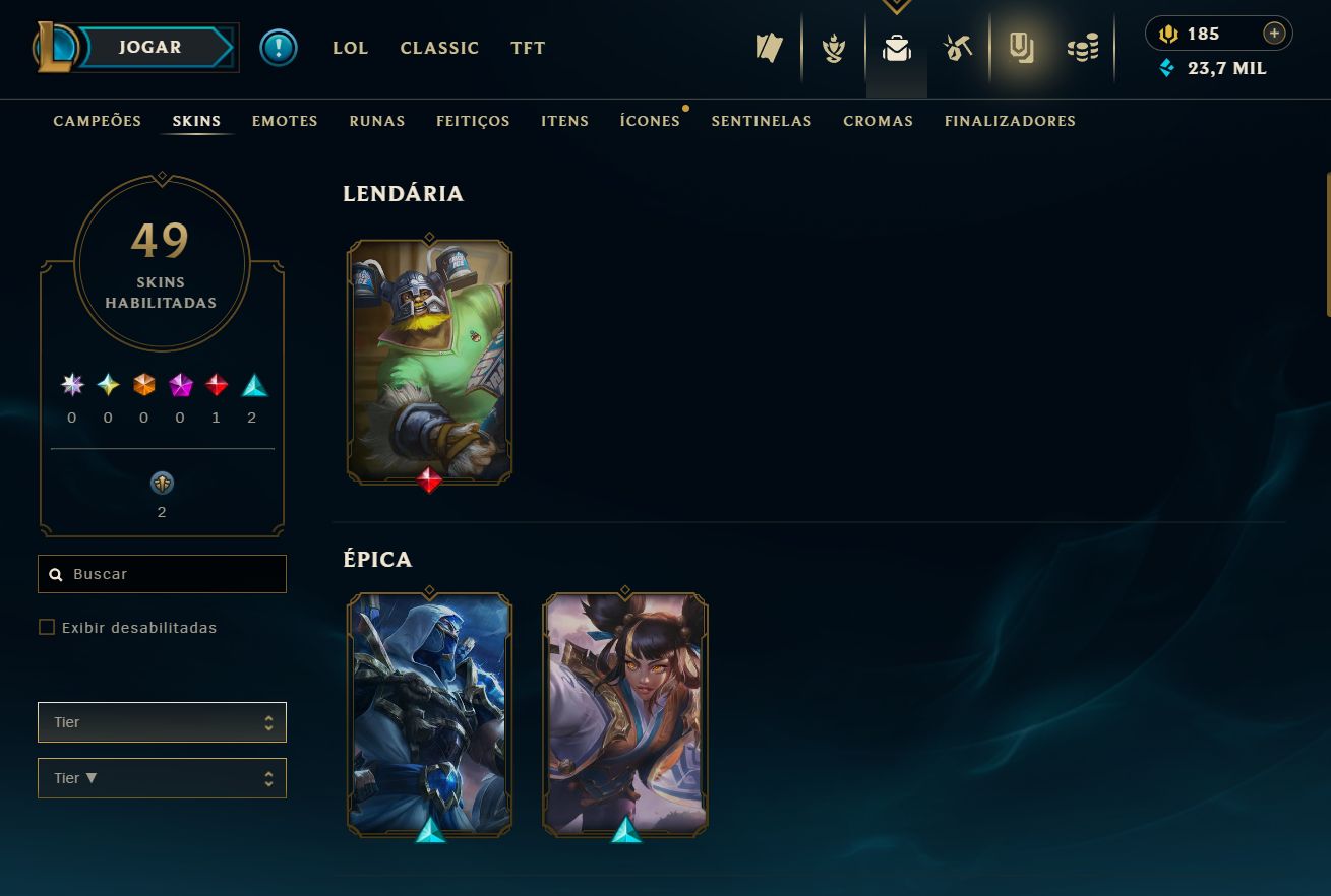 [ACESSO IMEDIATO] Ferro II 0% WR