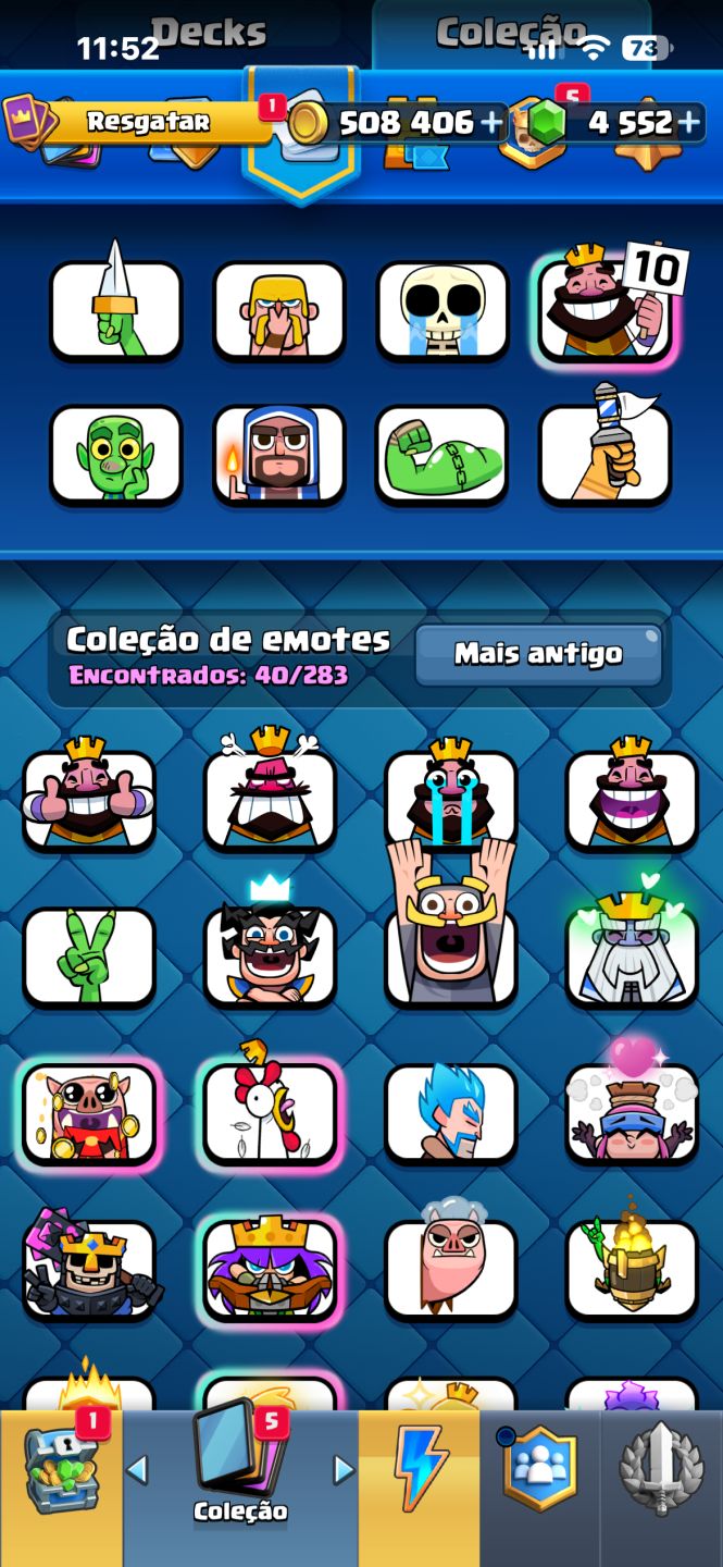 CONTA COM +10.500 TROFÉUS ARENA 25 ATUALMENTE