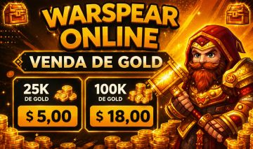 GOLD BARATO 25K WARSPEAR ONLINE