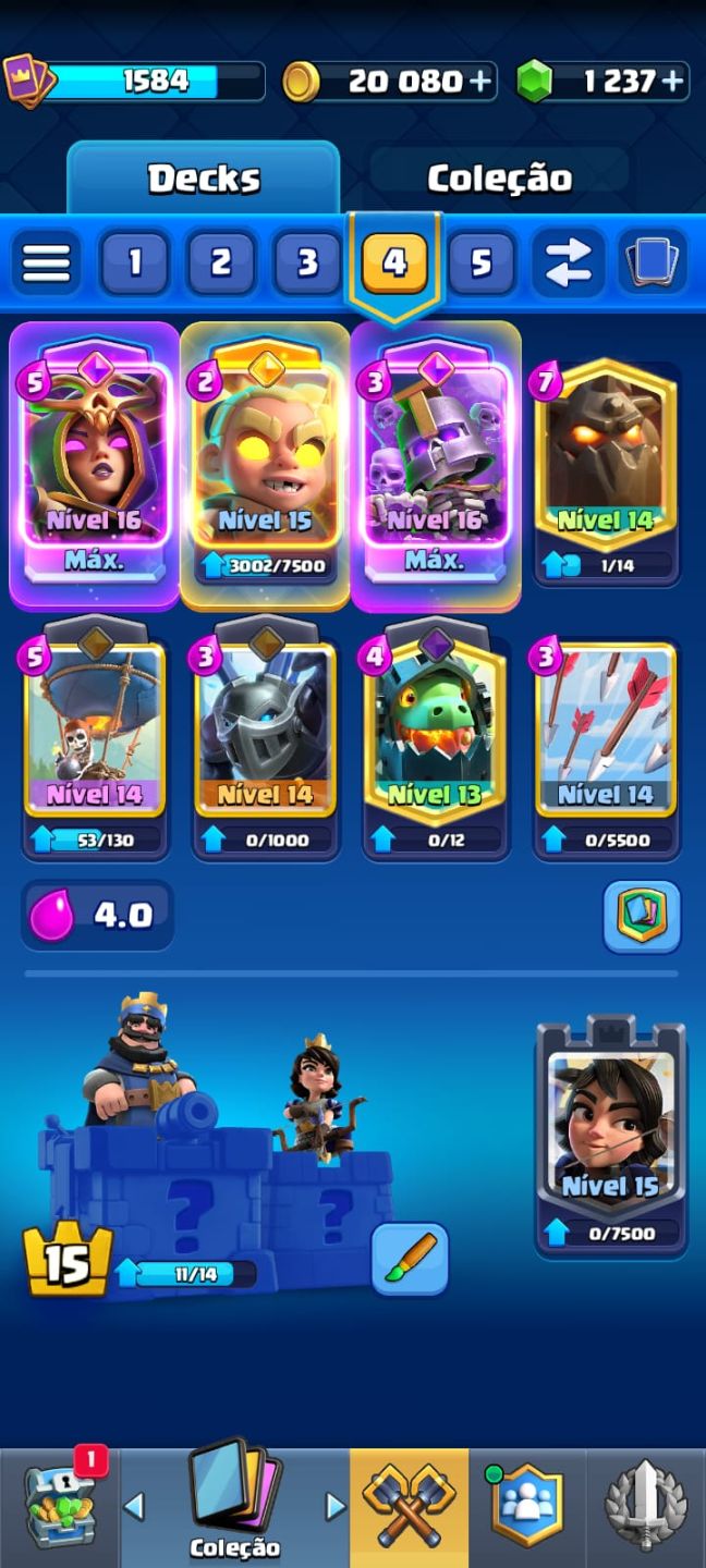 Conta de Clash