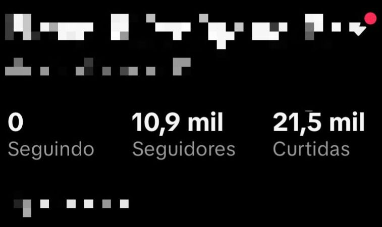 Conta Tik Tok com 10,9K Seguidores Reais Monetizada, Shop ( Engajamento Alto)