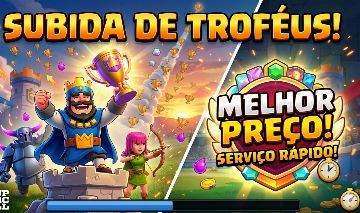 Upo contas rapido e barato -clash royale-