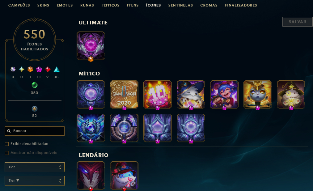 Conta League Of Legends | LVL 547 | 291 Skins | Todos Campeões | 10 anos
