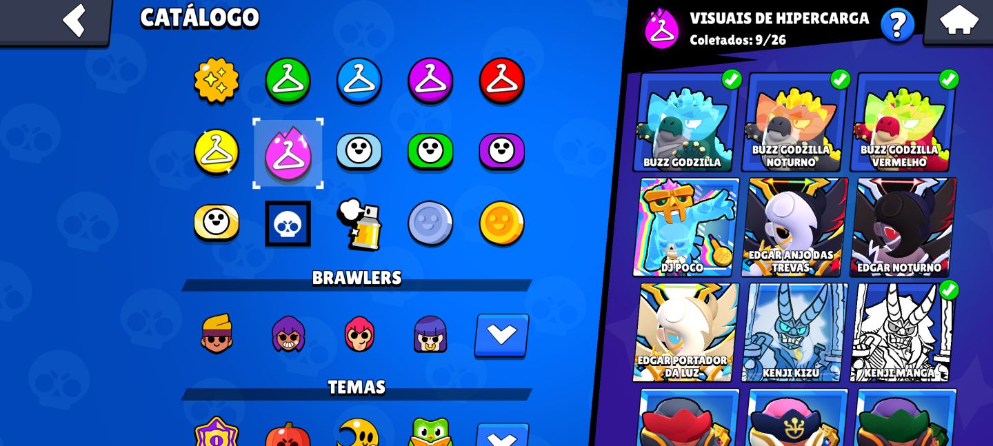 Conta de braw stars com mais de 100k de troféus
