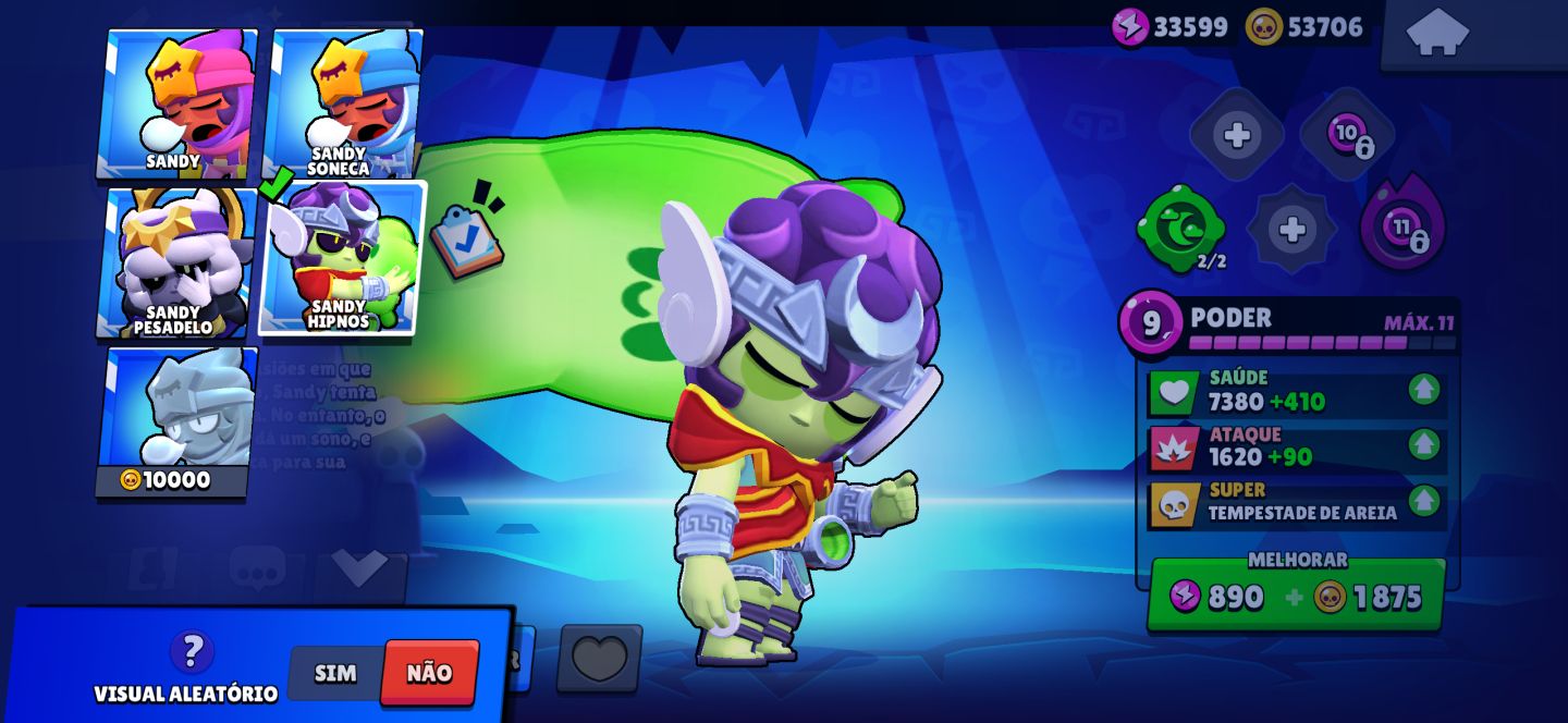 CONTA BRAWL STARS RARA! Colette Trixie, Vírus 8-Bit Original, Poco Starr e mais!