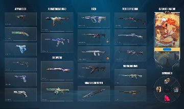 CONTA DE VALORANT COM VÁRIAS SKINS, VANDAL, PHANTOM, OPERATOR, FACAS E ETC.