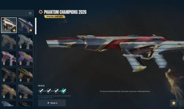 Conta de Valorant Com Pacote Champions 2026 e Karambit Sublime