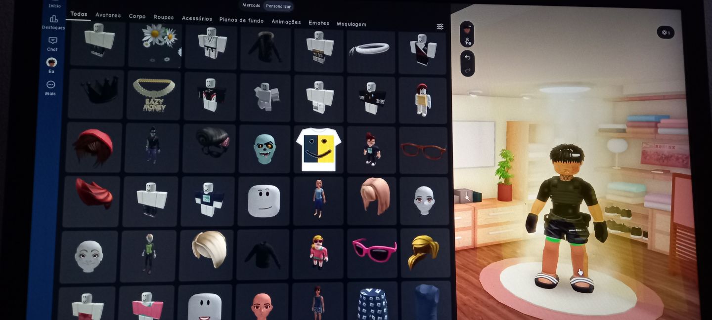 CONTA ROBLOX CRIADA EM 2018